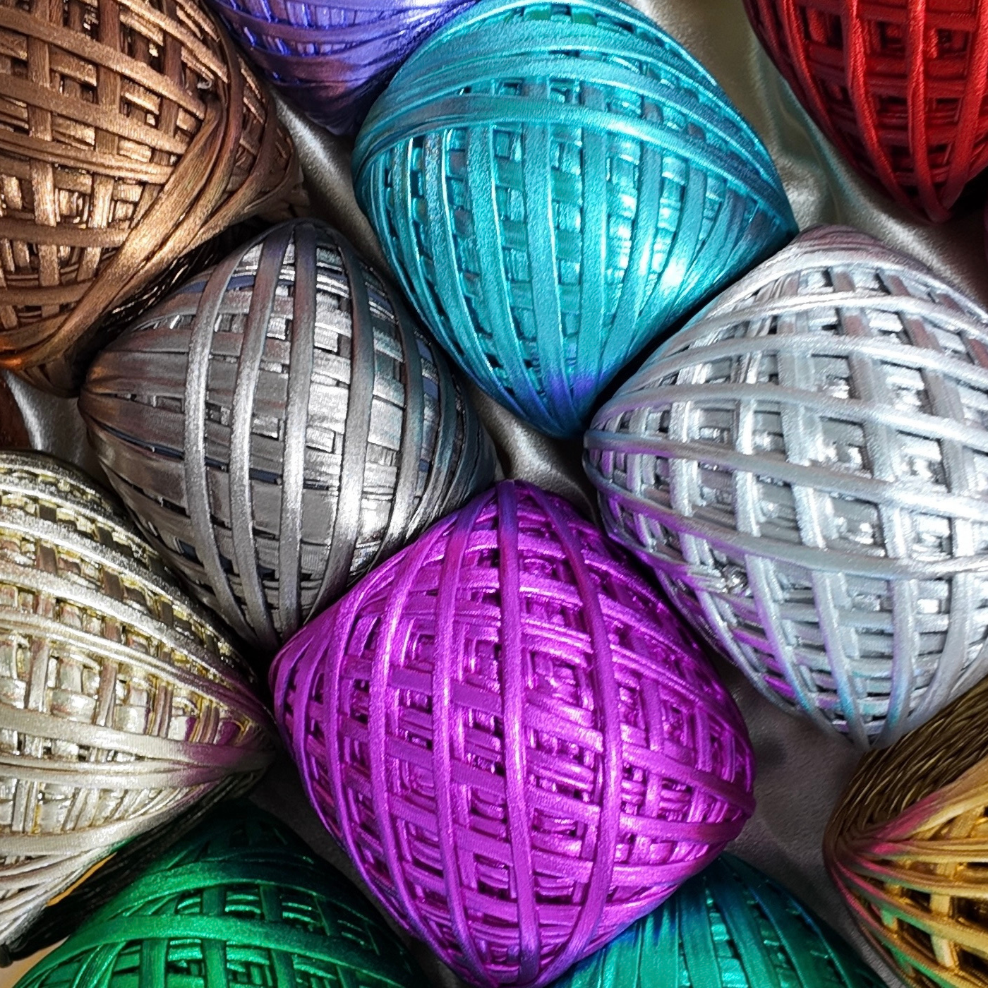 Fabric Yarn Metallic T-Shirt Yarn – Ganxxet