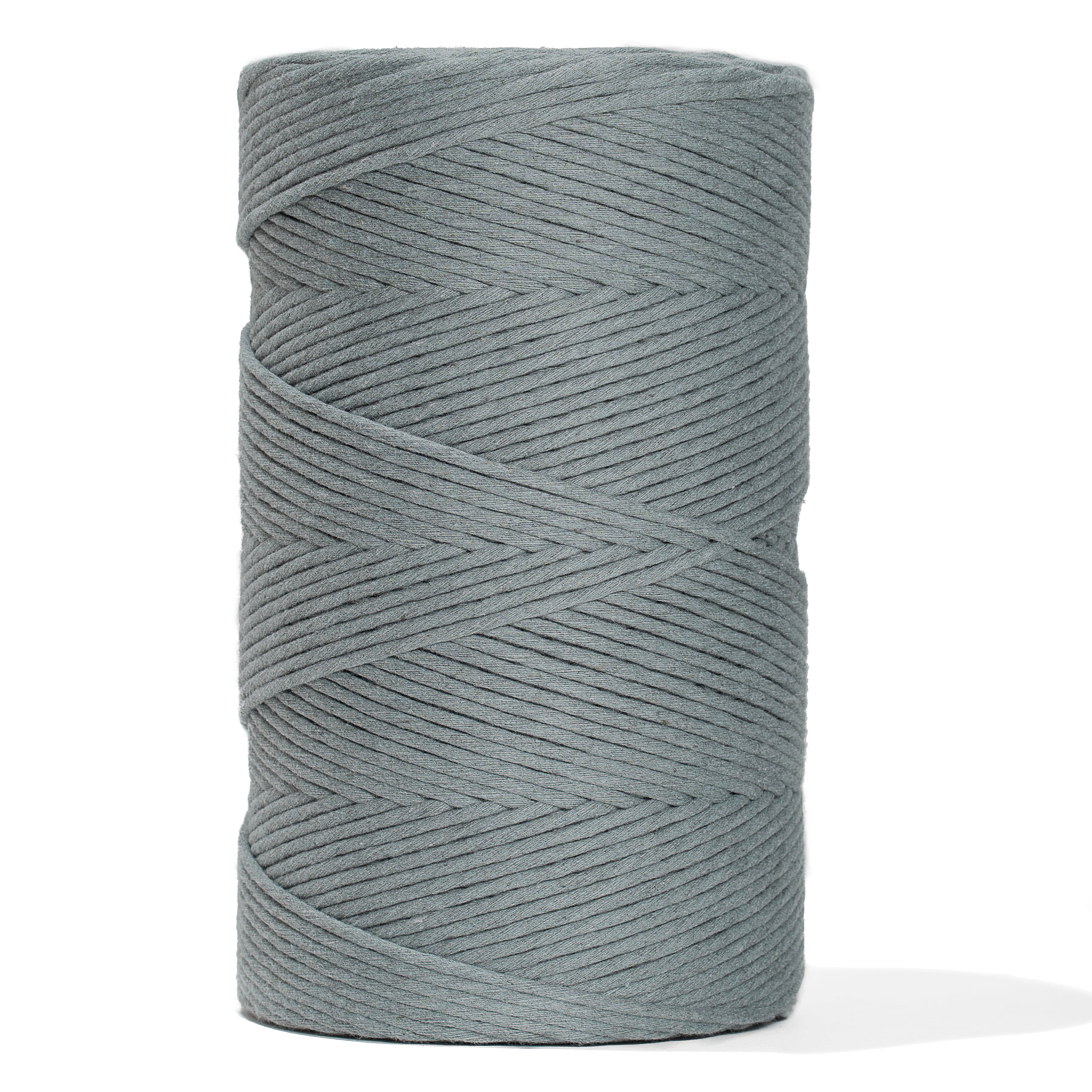 JUMBO SOFT COTTON CORD ZERO WASTE 8 MM - 1 SINGLE STRAND - OAT COLOR main image 0