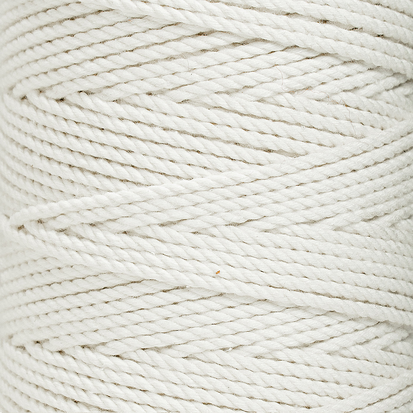 COTTON ROPE ZERO WASTE 2 MM - 3 PLY - IVORY COLOR