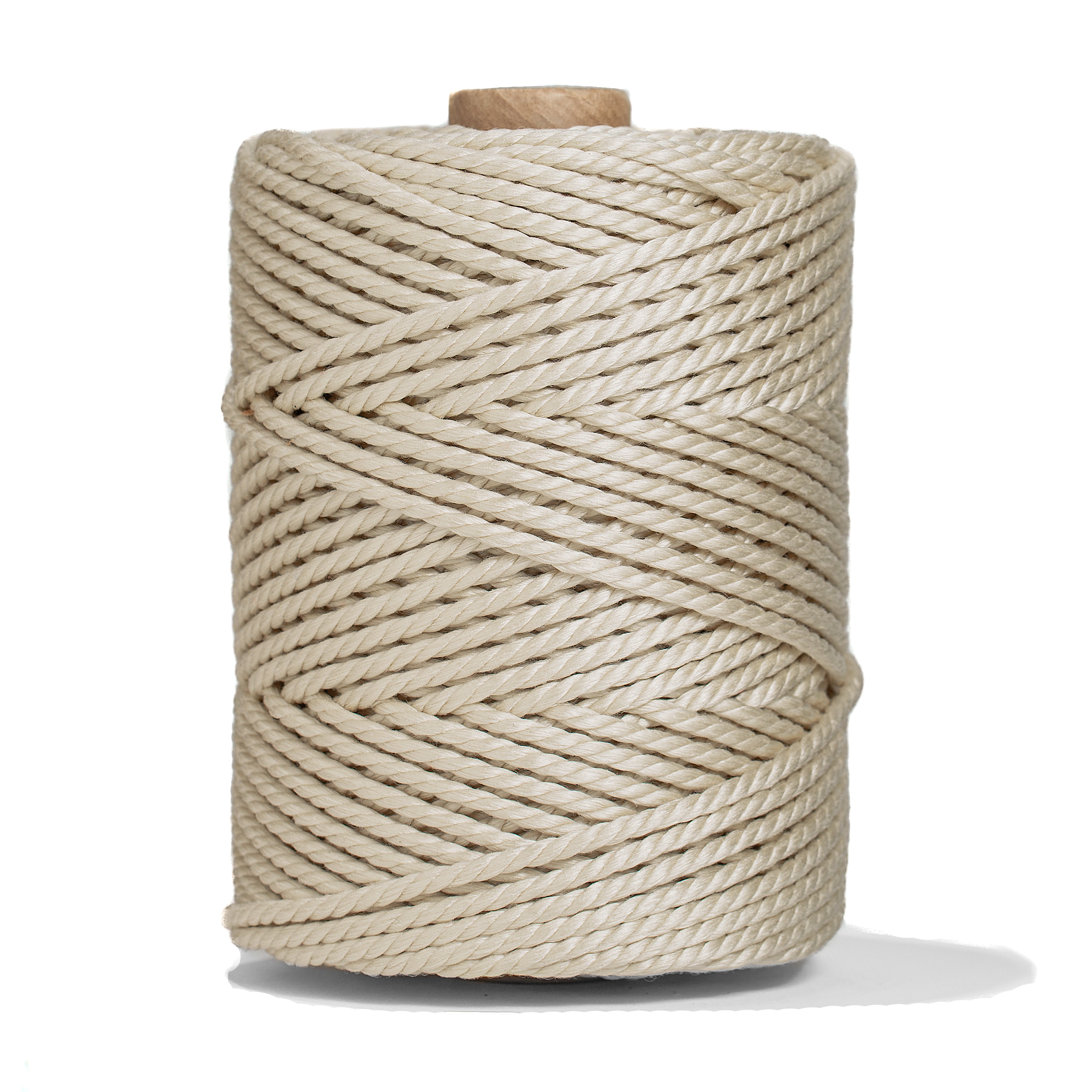 OUTDOOR RECYCLED BRAIDED CORD 6 MM -  CHARCOAL GRAY COLOR main image 1