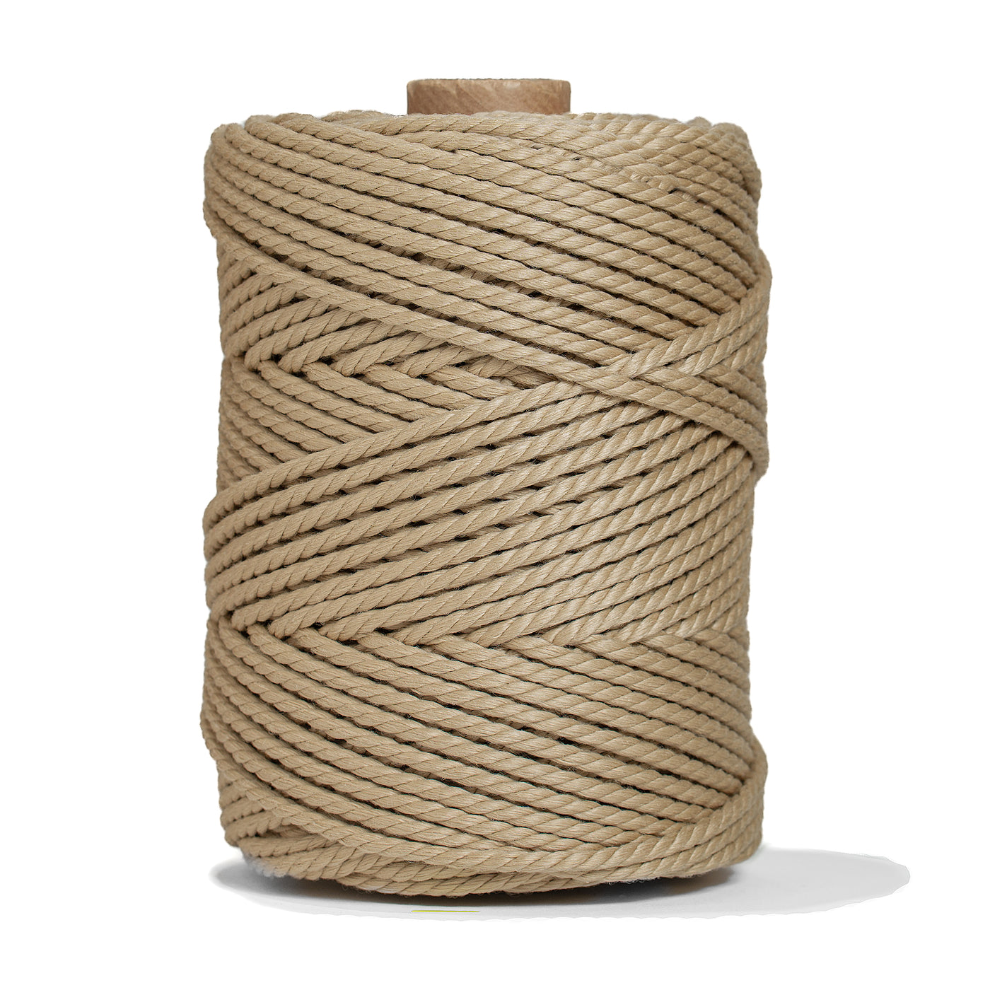 OUTDOOR RECYCLED CORD 3 MM - 3 PLY -  SAND COLOR