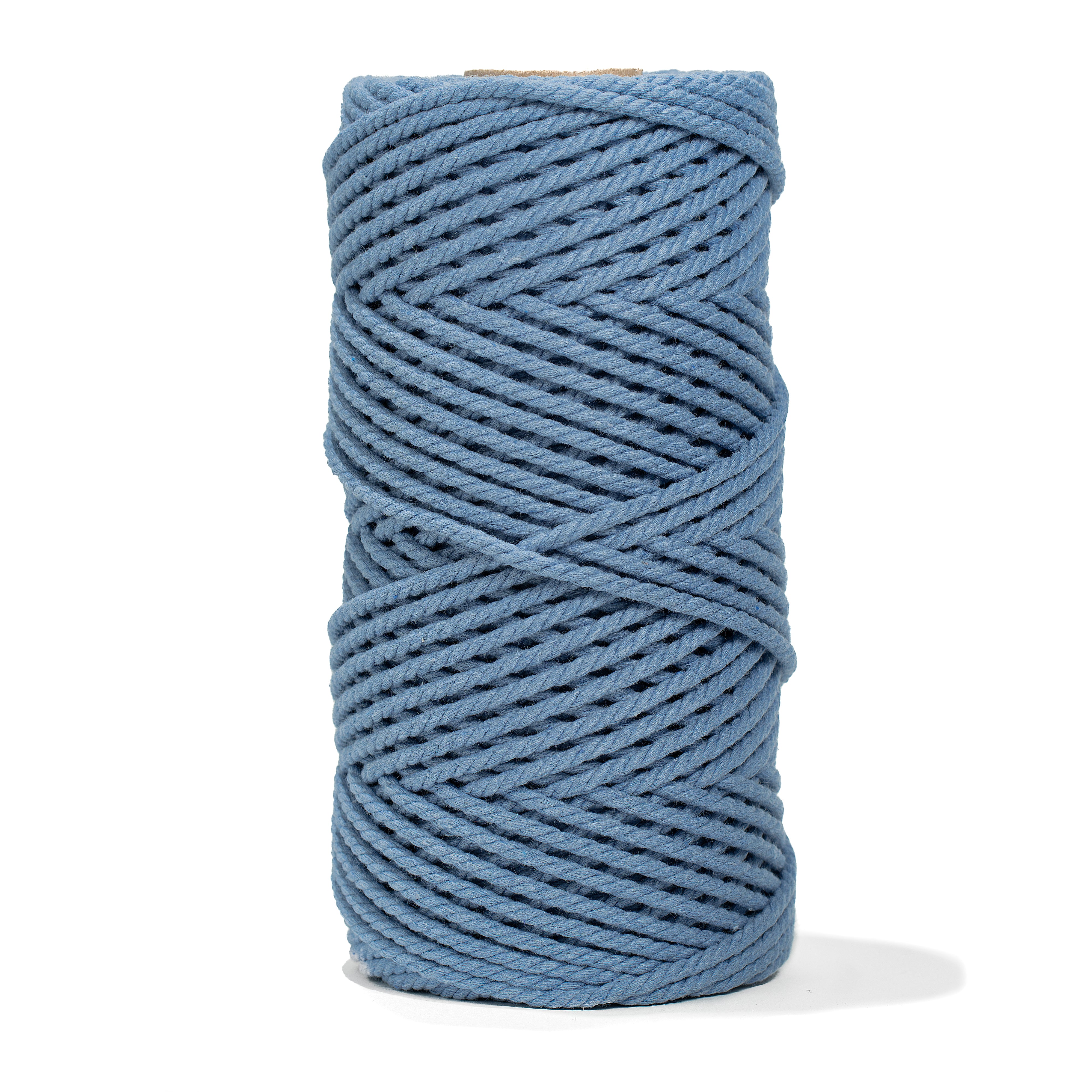 COTTON ROPE ZERO WASTE 2 MM - 3 PLY - CHARCOAL GRAY COLOR main image 1