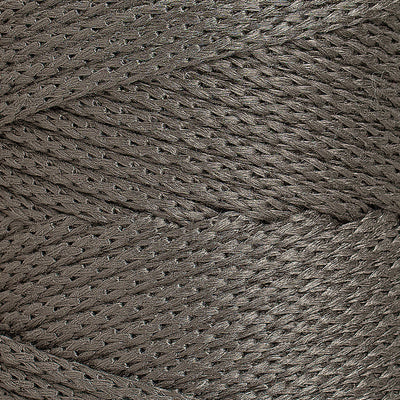 OUTDOOR RECYCLED BRAIDED CORD 6 MM -  DARK TAUPE COLOR