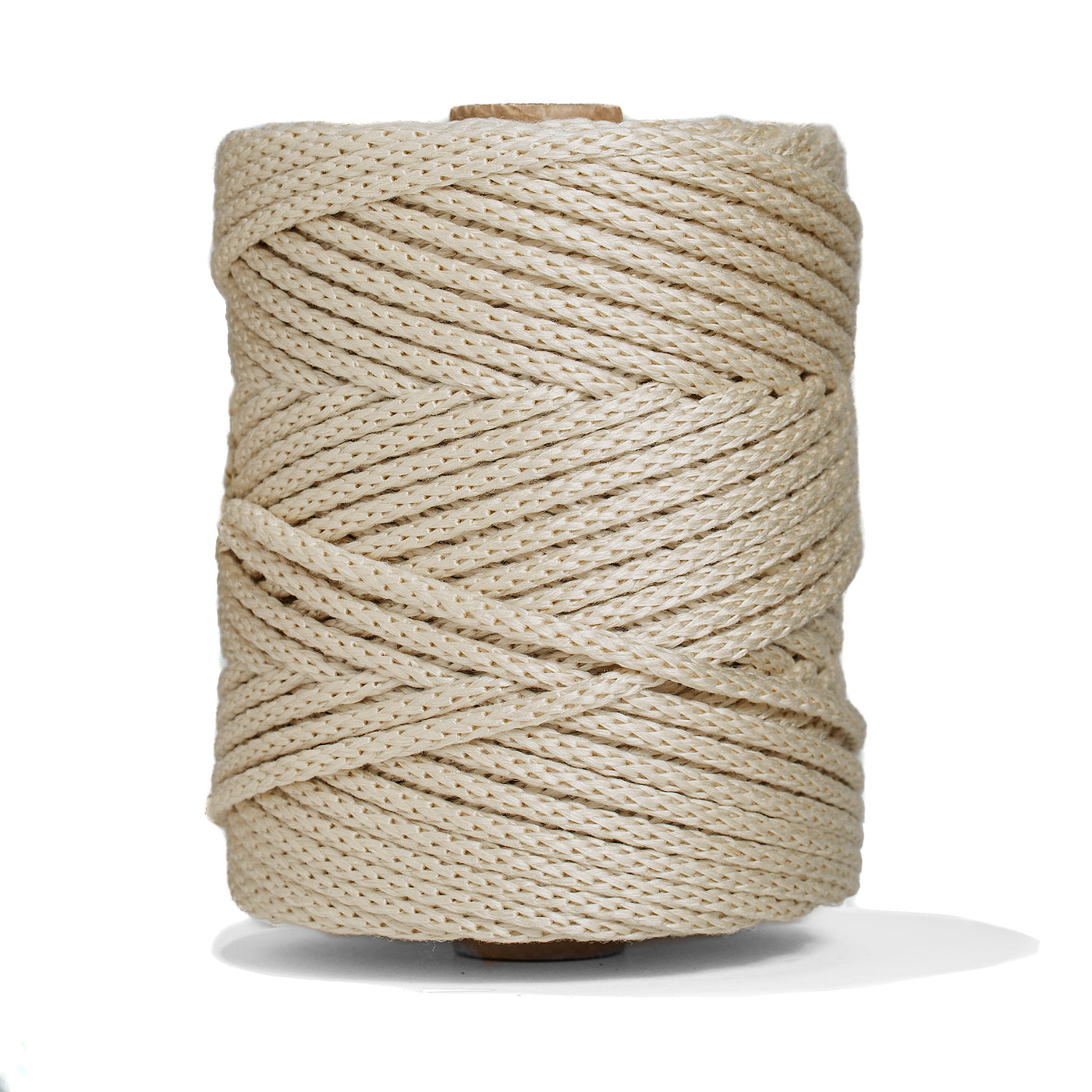 OUTDOOR RECYCLED BRAIDED CORD 6 MM - NATURAL COLOR