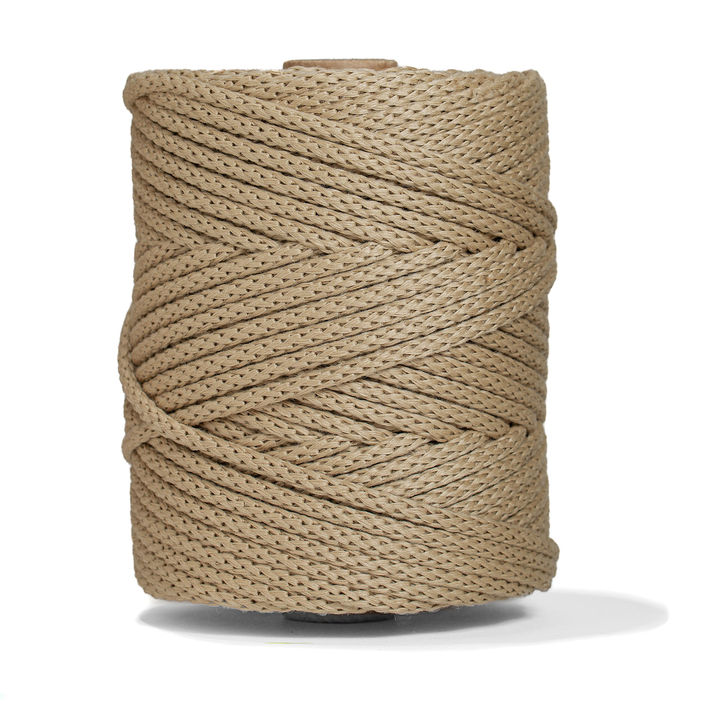 OUTDOOR RECYCLED BRAIDED CORD 6 MM -  SAND COLOR