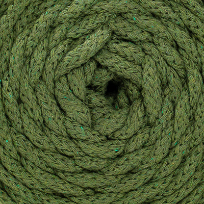 Cotton Air Braided Cord Greenery Color