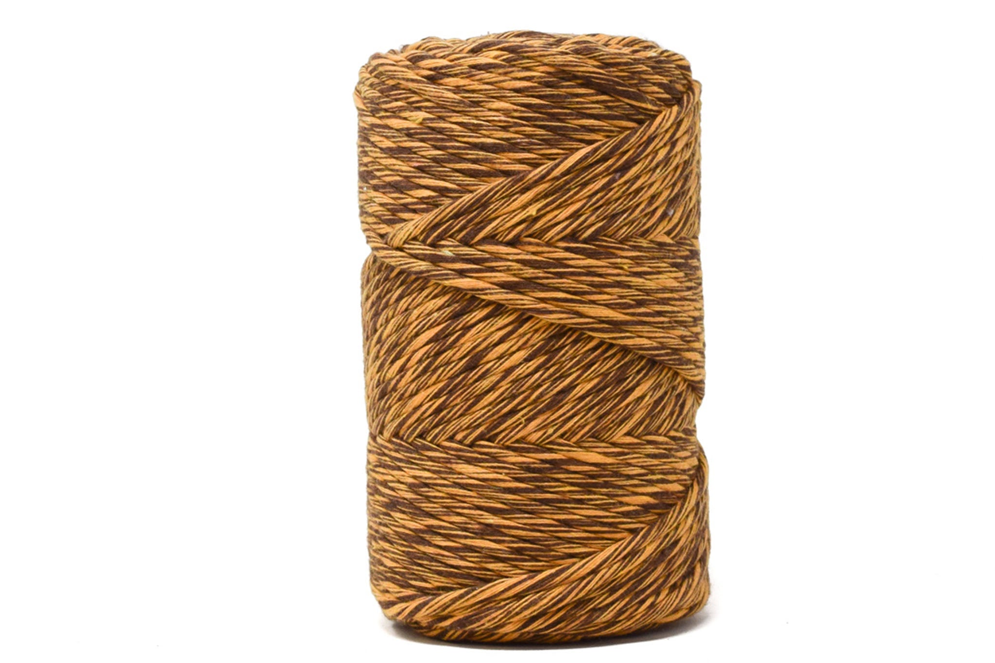 SOFT COTTON CORD ZERO WASTE 4 MM - 1 SINGLE STRAND - FOREST GREEN COLOR main image 1