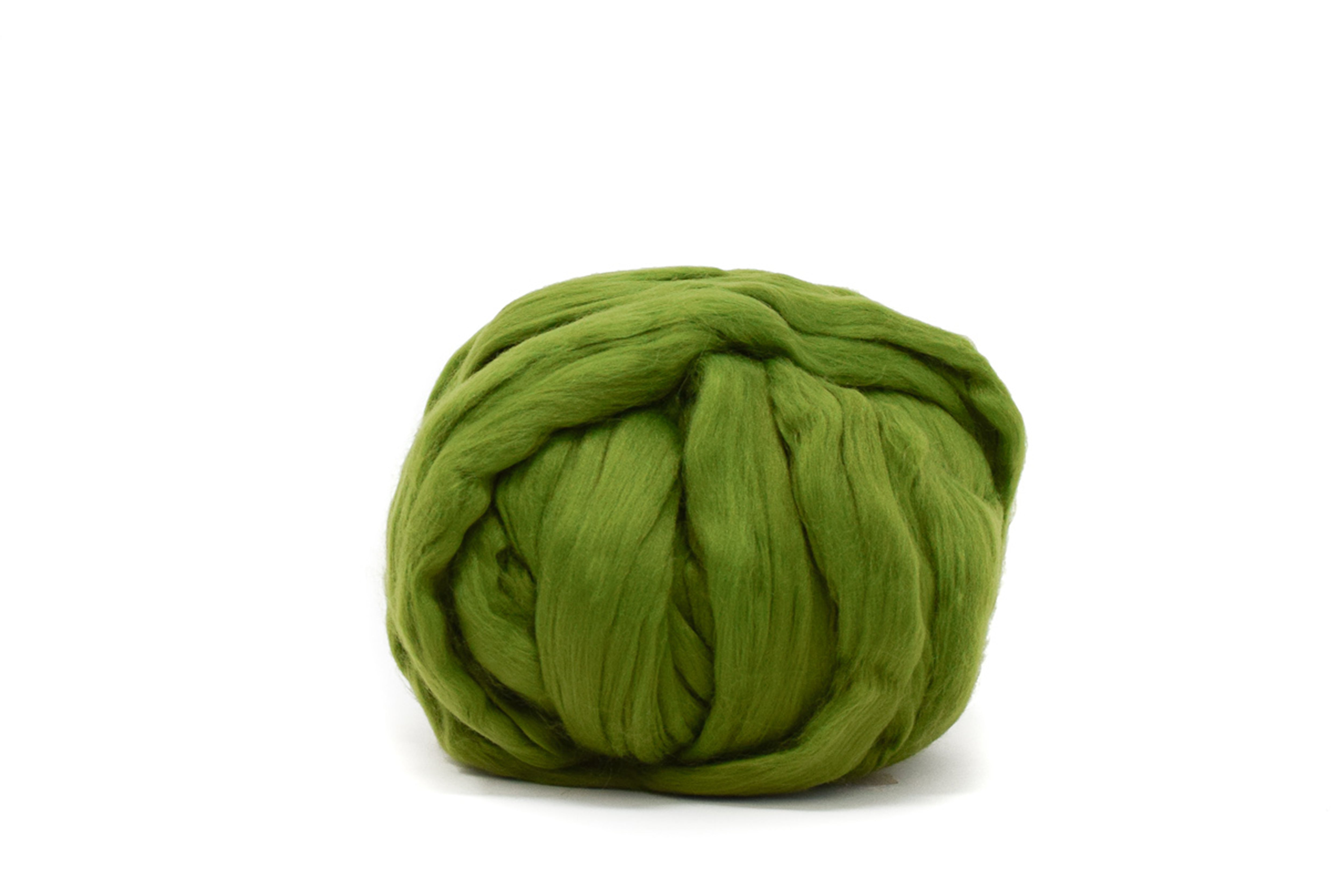 VEGAN ROVING WOOL GREENERY GANXXET