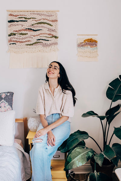 Studio Tour with Kassandra Berardelli  from @wovenish