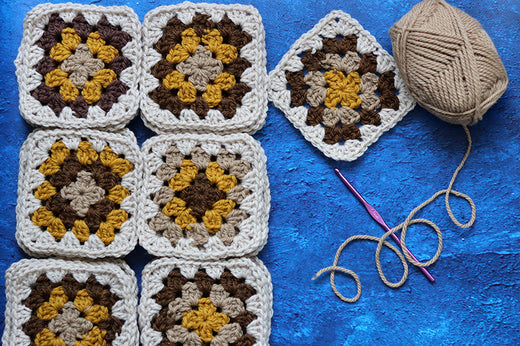 how to crochet a granny square