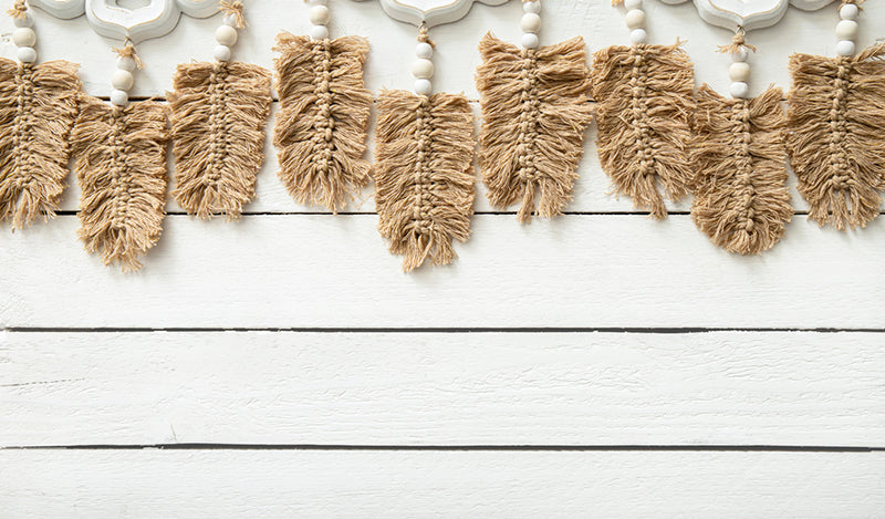 macrame feathers