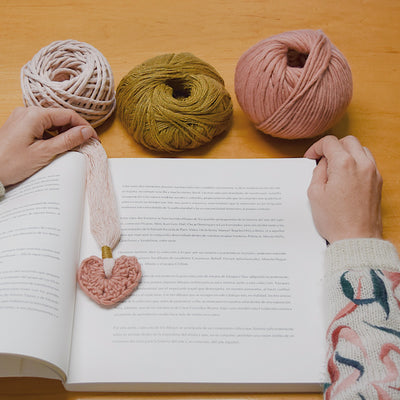 Heart Shaped Bookmark for Valentine's Day