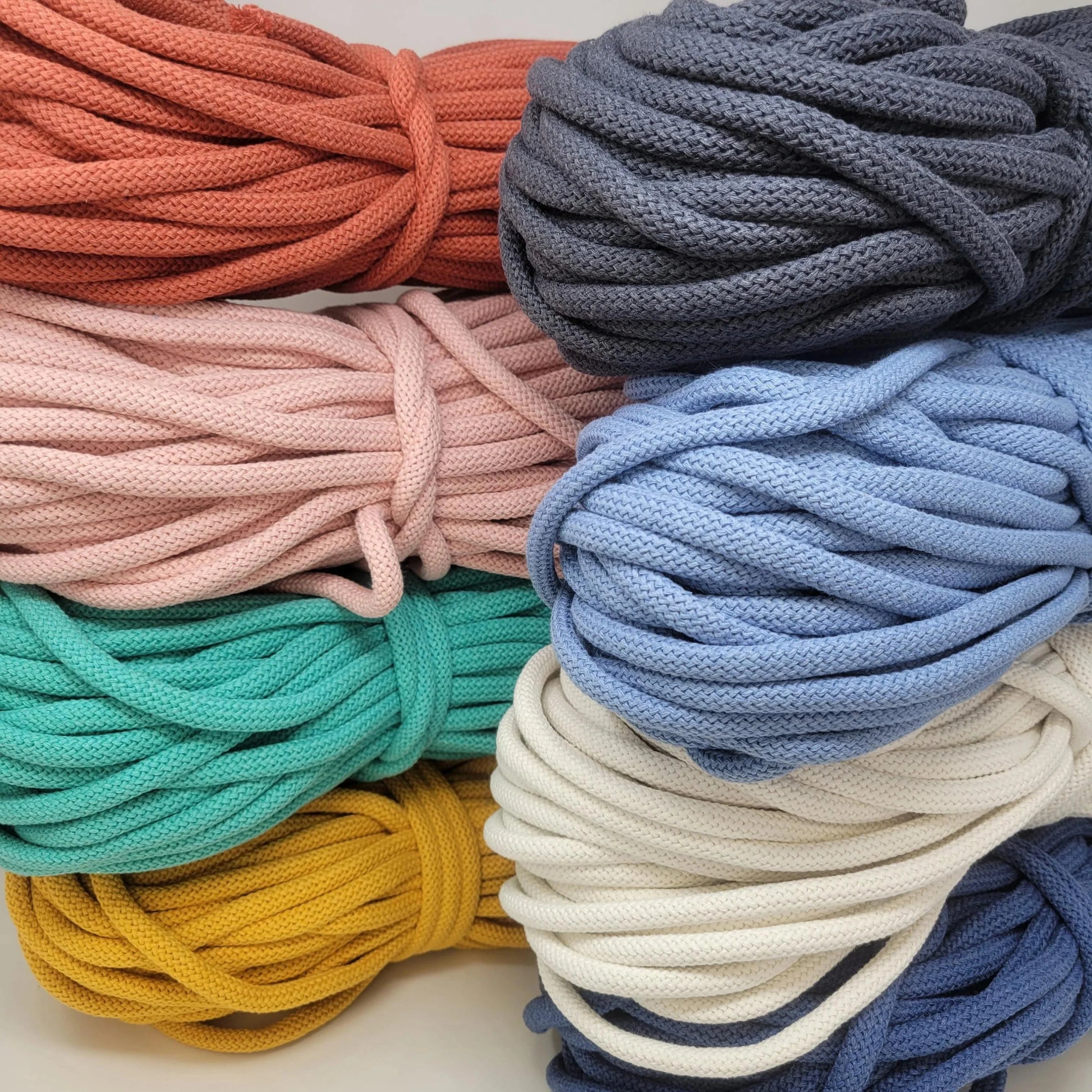 Braided Recycled Cotton Cord 9mm – GANXXET
