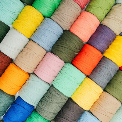 Recycled T-Shirt Fabric Yarn