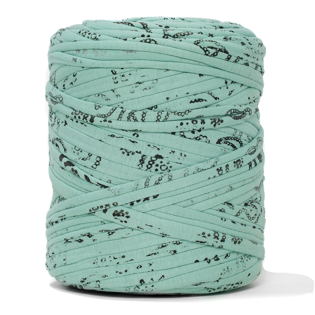Printed Recycled T-Shirt Fabric Yarn – Ganxxet
