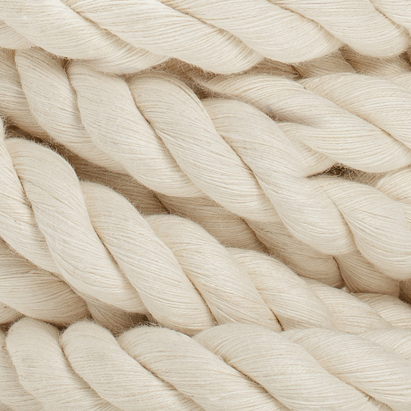 Cotton Rope 13mm & 16mm 3ply Natural, 10 feet – Ganxxet