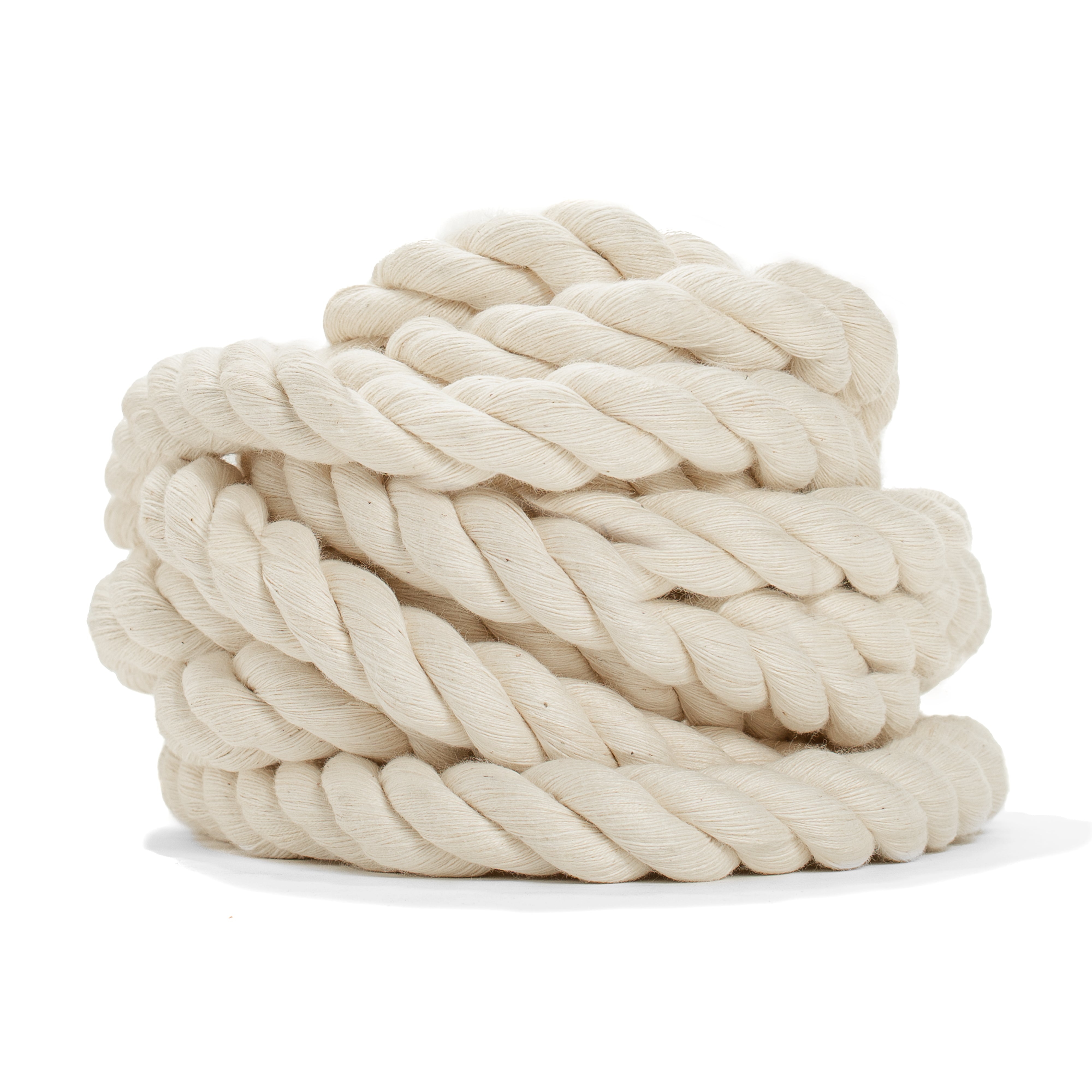 Cotton Rope 13mm & 16mm 3ply Natural, 10 feet – Ganxxet