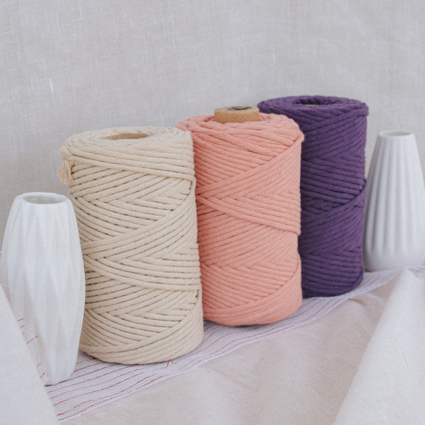 Curated Bundle - Oat, Dusty Pink & Damson