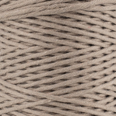 SOFT COTTON CORD ZERO WASTE 2 MM - 1 SINGLE STRAND - CHESTNUT