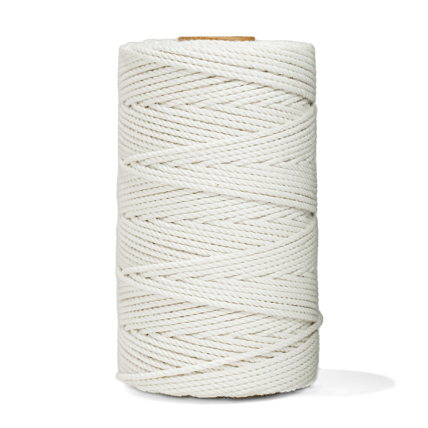 COTTON ROPE ZERO WASTE 2 MM - 3 PLY - IVORY COLOR