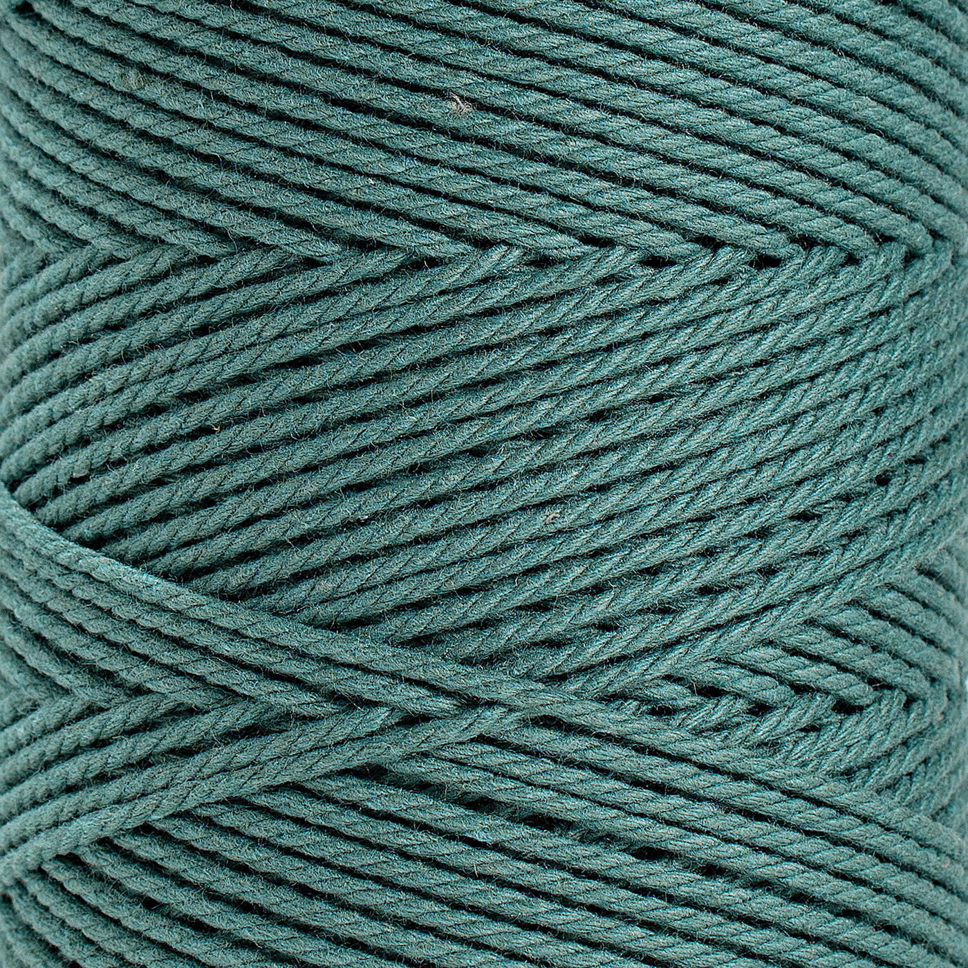 COTTON ROPE ZERO WASTE 2 MM - 3 PLY - JUNIPER COLOR