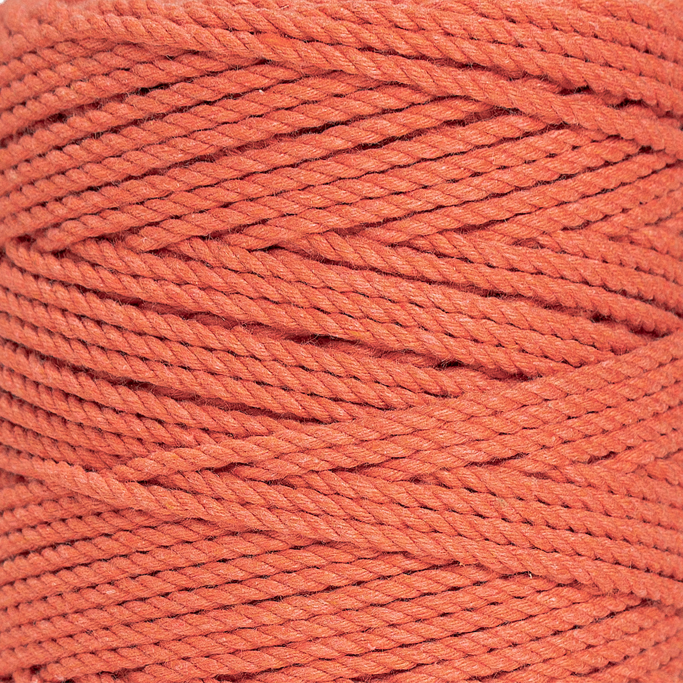 COTTON ROPE ZERO WASTE 2 MM - 3 PLY - SUNSET COLOR