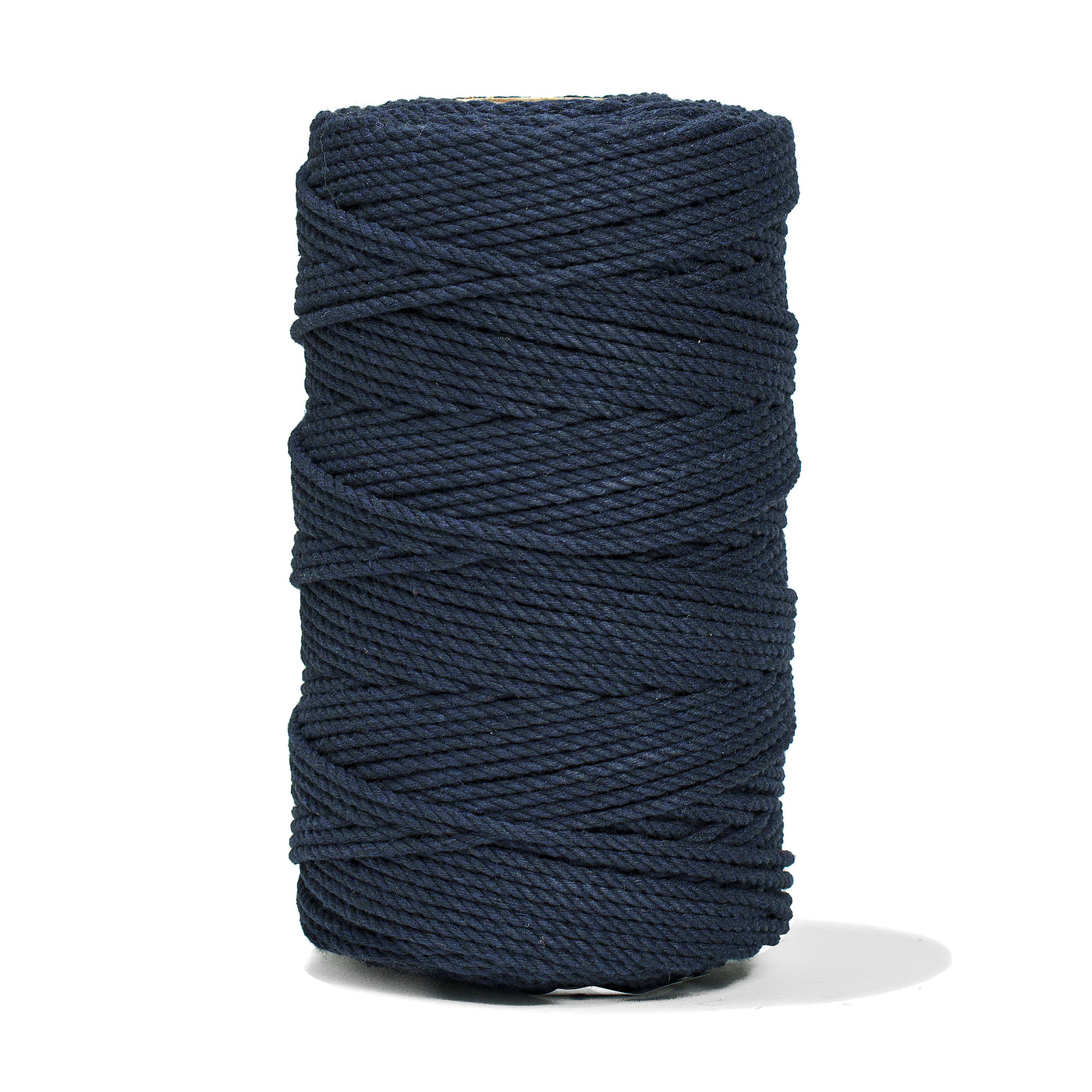 COTTON ROPE ZERO WASTE 2 MM - 3 PLY - DARK DENIM COLOR