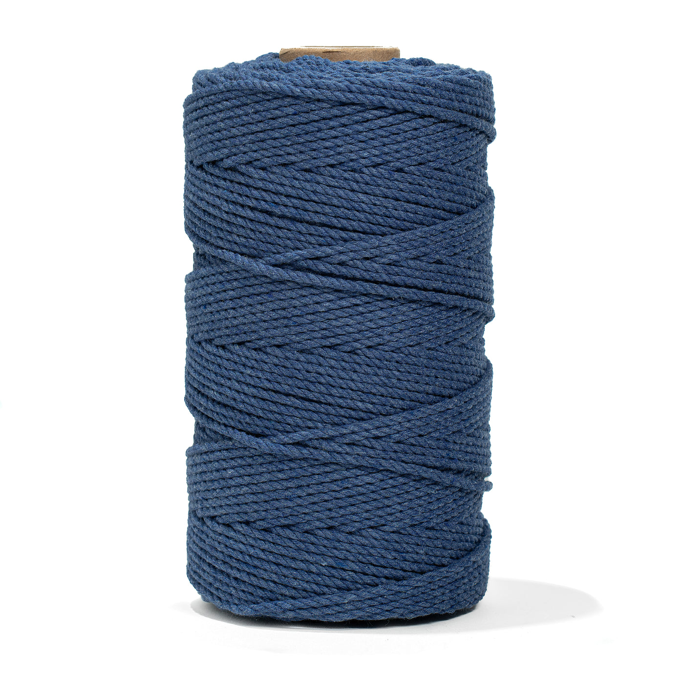 COTTON ROPE ZERO WASTE 2 MM - 3 PLY - DENIM COLOR