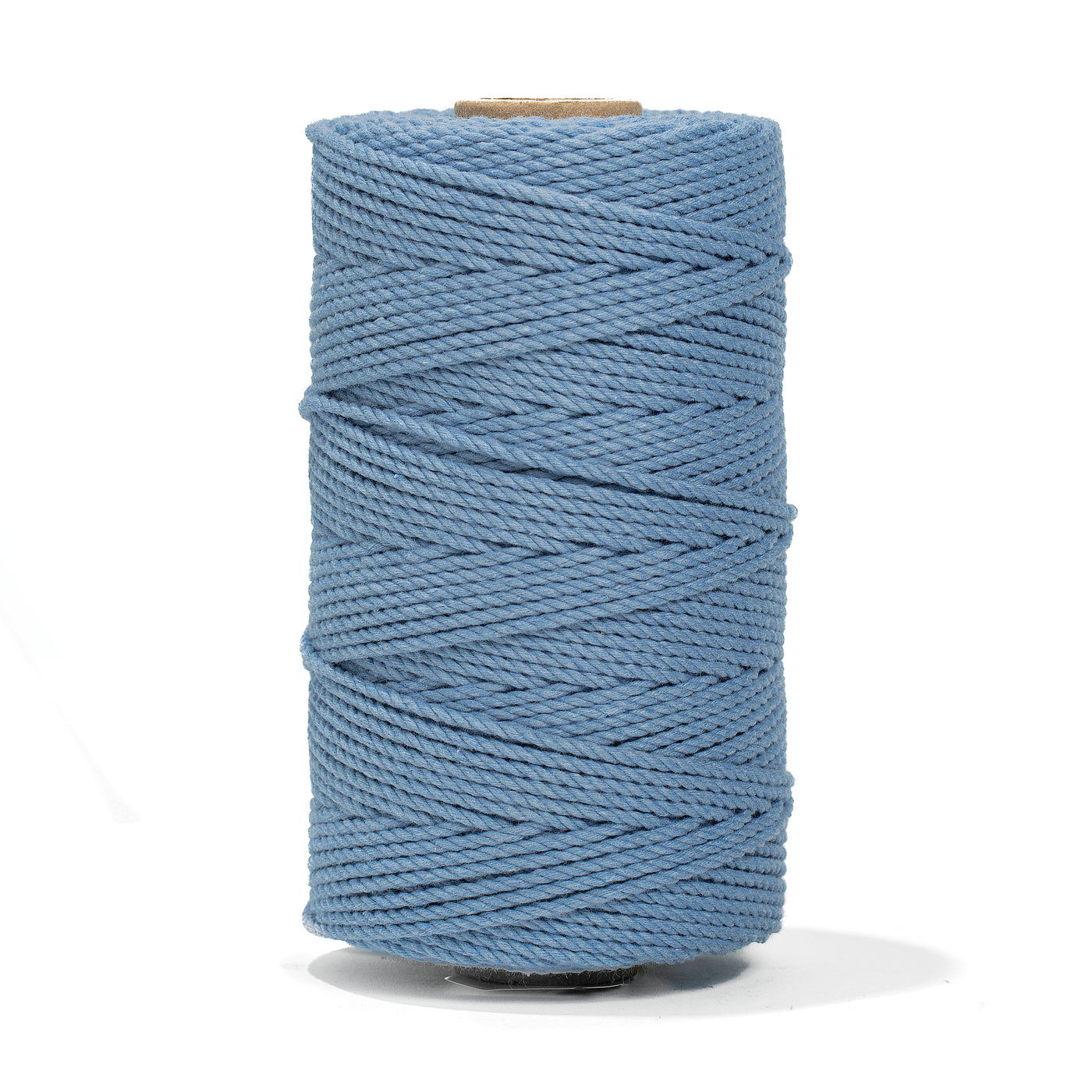 COTTON ROPE ZERO WASTE 2 MM - 3 PLY - POWDER BLUE COLOR