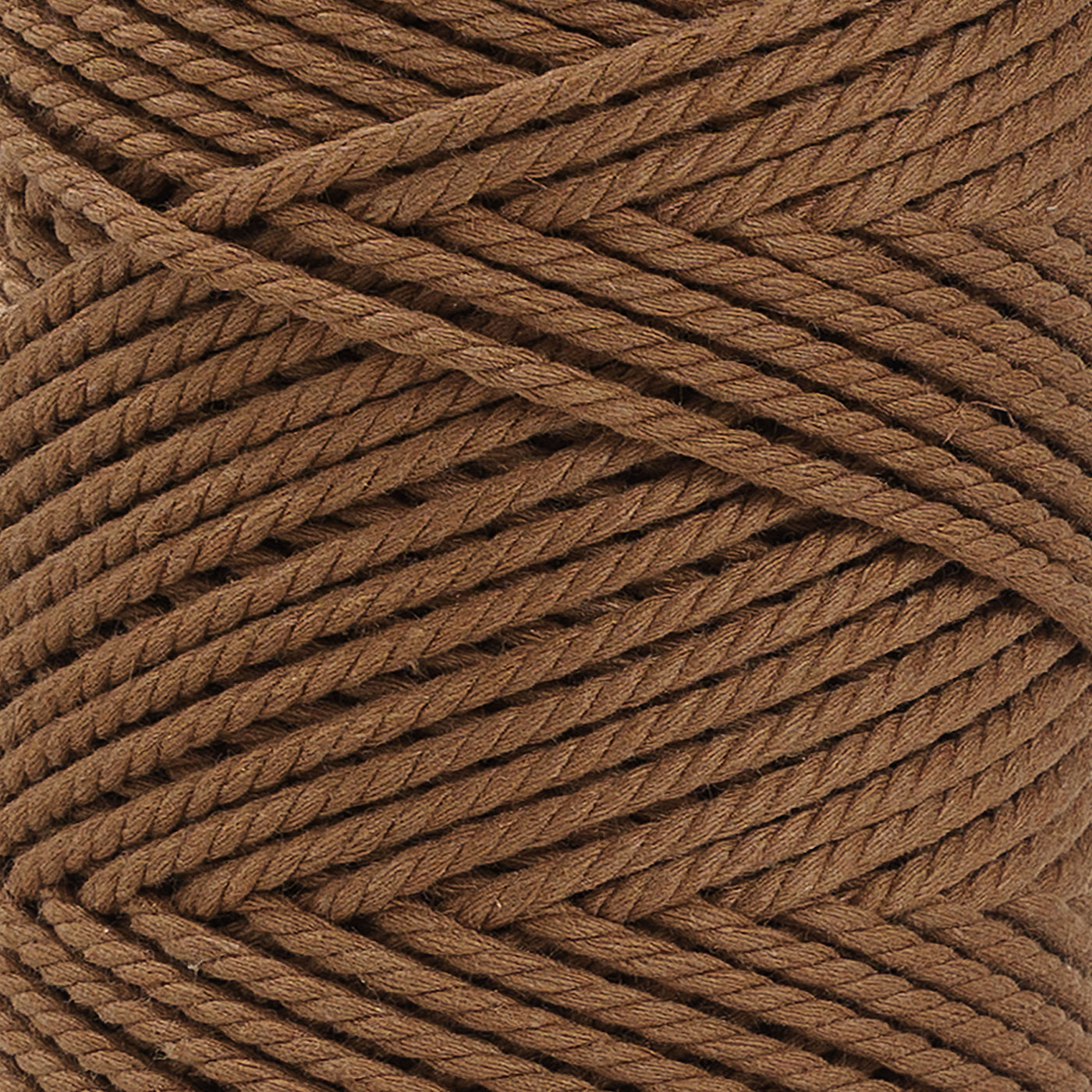 MACRAME COTTON ROPE ZERO WASTE 2 MM - 3 PLY - CAMEL COLOR – Ganxxet