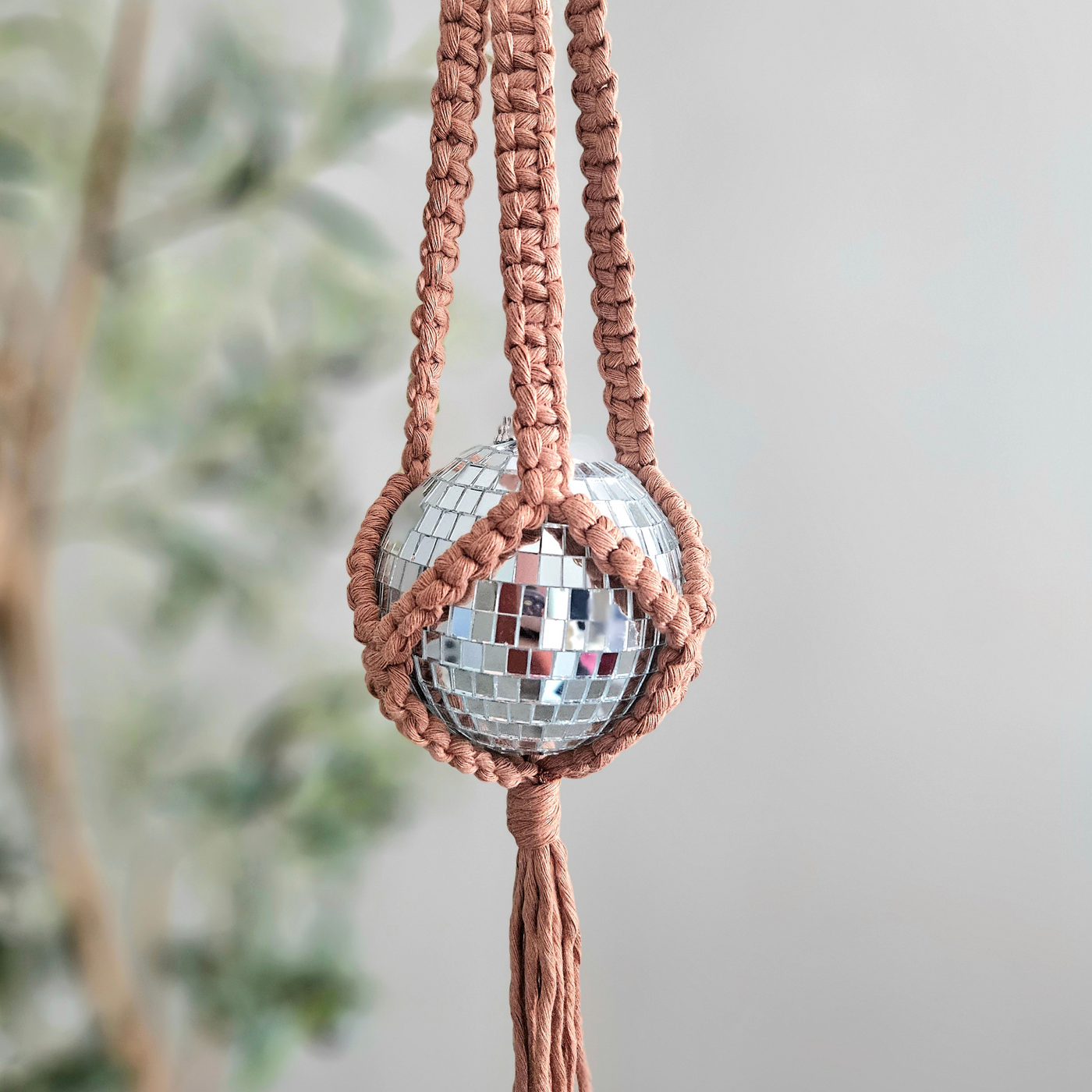 Macrame Disco Hanger DIY Kit by Ganxxet x Cord + Quartz