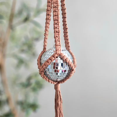 Macrame Disco Hanger DIY Kit by Ganxxet x Cord + Quartz