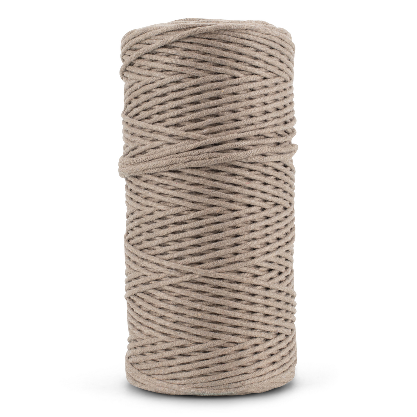 SOFT COTTON CORD ZERO WASTE 2 MM - 1 SINGLE STRAND - CHESTNUT