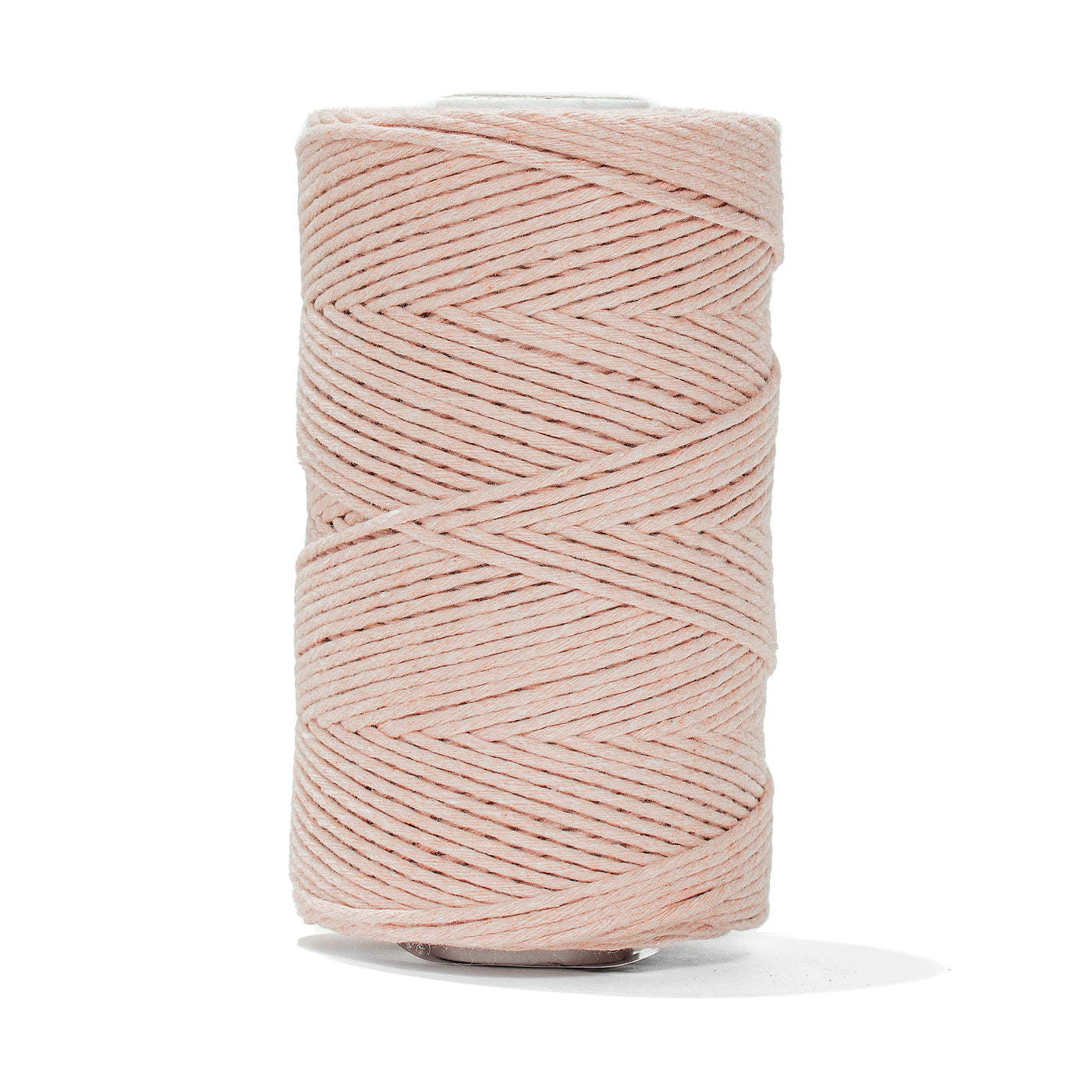 SOFT COTTON CORD ZERO WASTE 2 MM - 1 SINGLE STRAND - MARSHMALLOW COLOR