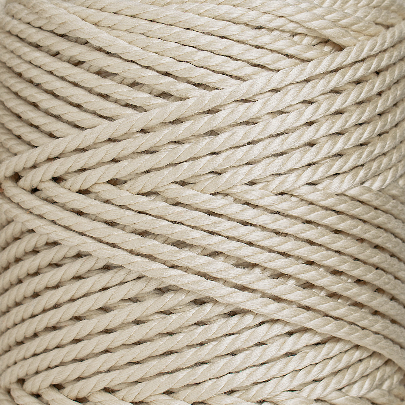 OUTDOOR RECYCLED CORD 3 MM - 3 PLY - NATURAL COLOR