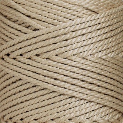 OUTDOOR RECYCLED CORD 3 MM - 3 PLY -  OAT COLOR