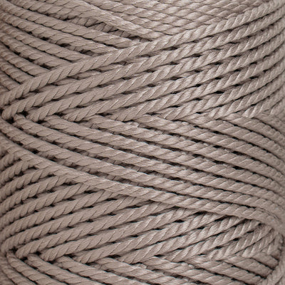 OUTDOOR RECYCLED CORD 3 MM - 3 PLY -  CHAMPAGNE GOLD COLOR