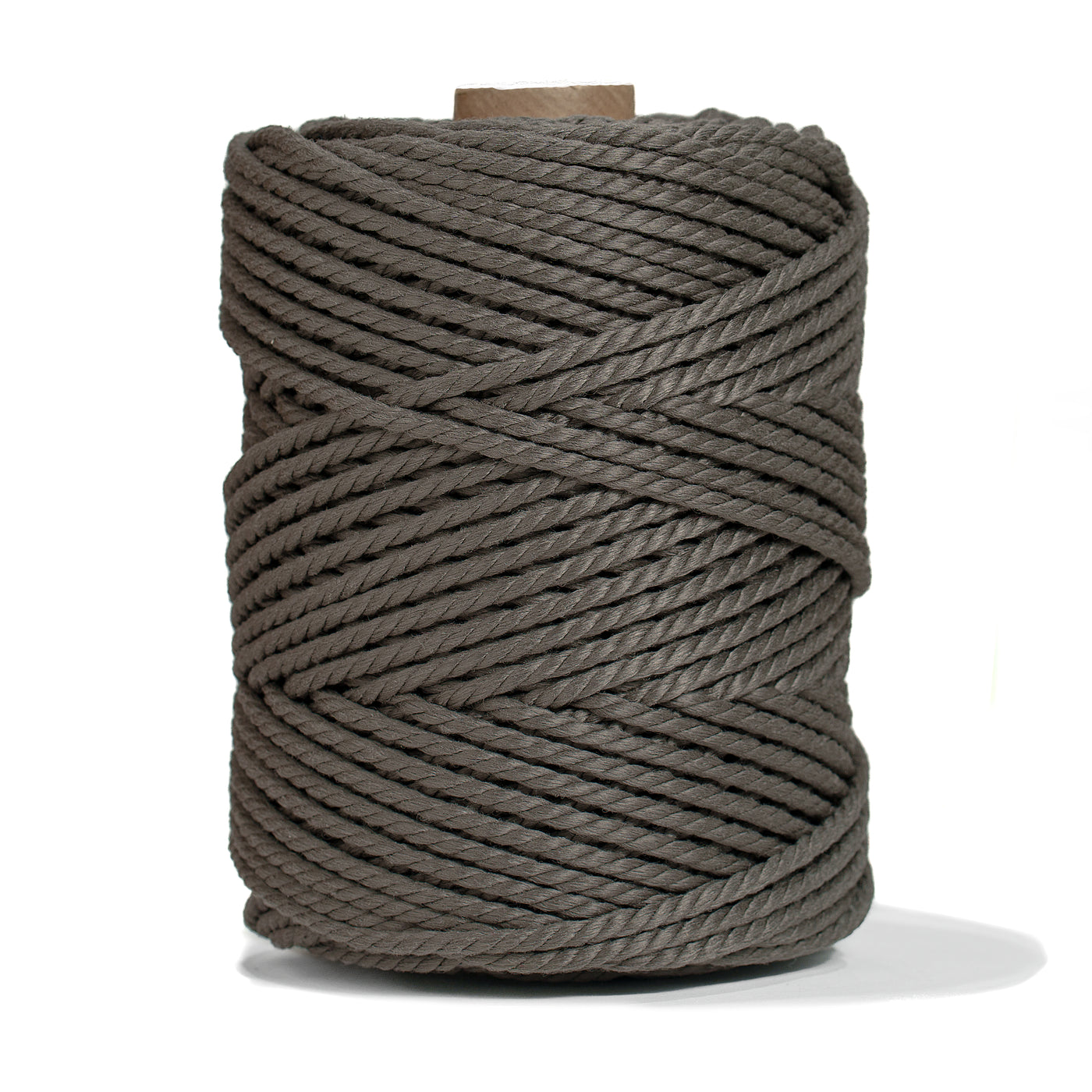 OUTDOOR RECYCLED CORD 3 MM - 3 PLY -  DARK TAUPE COLOR