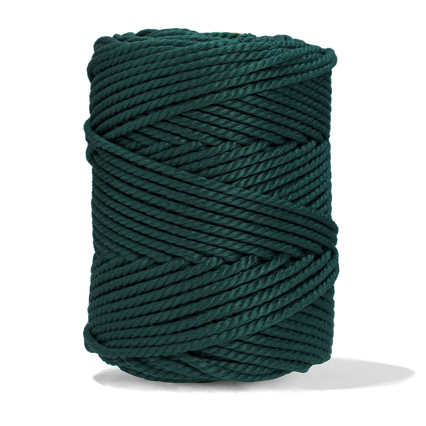 OUTDOOR RECYCLED CORD 3 MM - 3 PLY -  FOREST GREEN COLOR