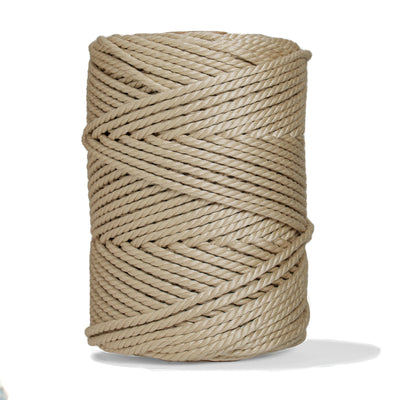 OUTDOOR RECYCLED CORD 3 MM - 3 PLY -  OAT COLOR