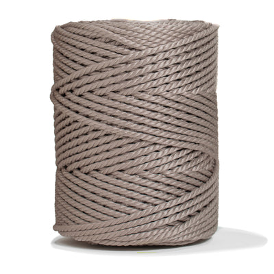 OUTDOOR RECYCLED CORD 3 MM - 3 PLY -  CHAMPAGNE GOLD COLOR