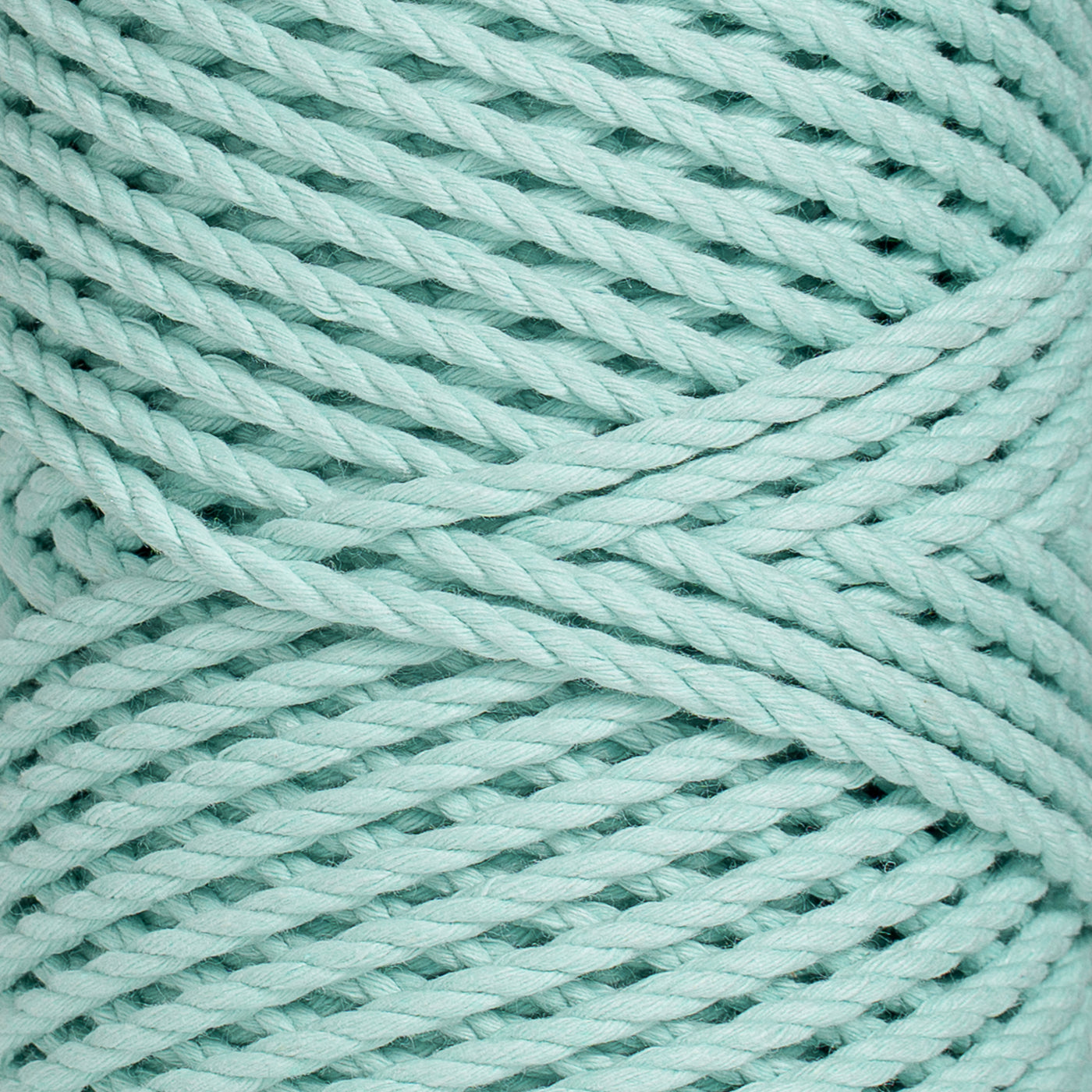 COTTON ROPE ZERO WASTE 3 MM - 3 PLY - BIMINI BLUE COLOR