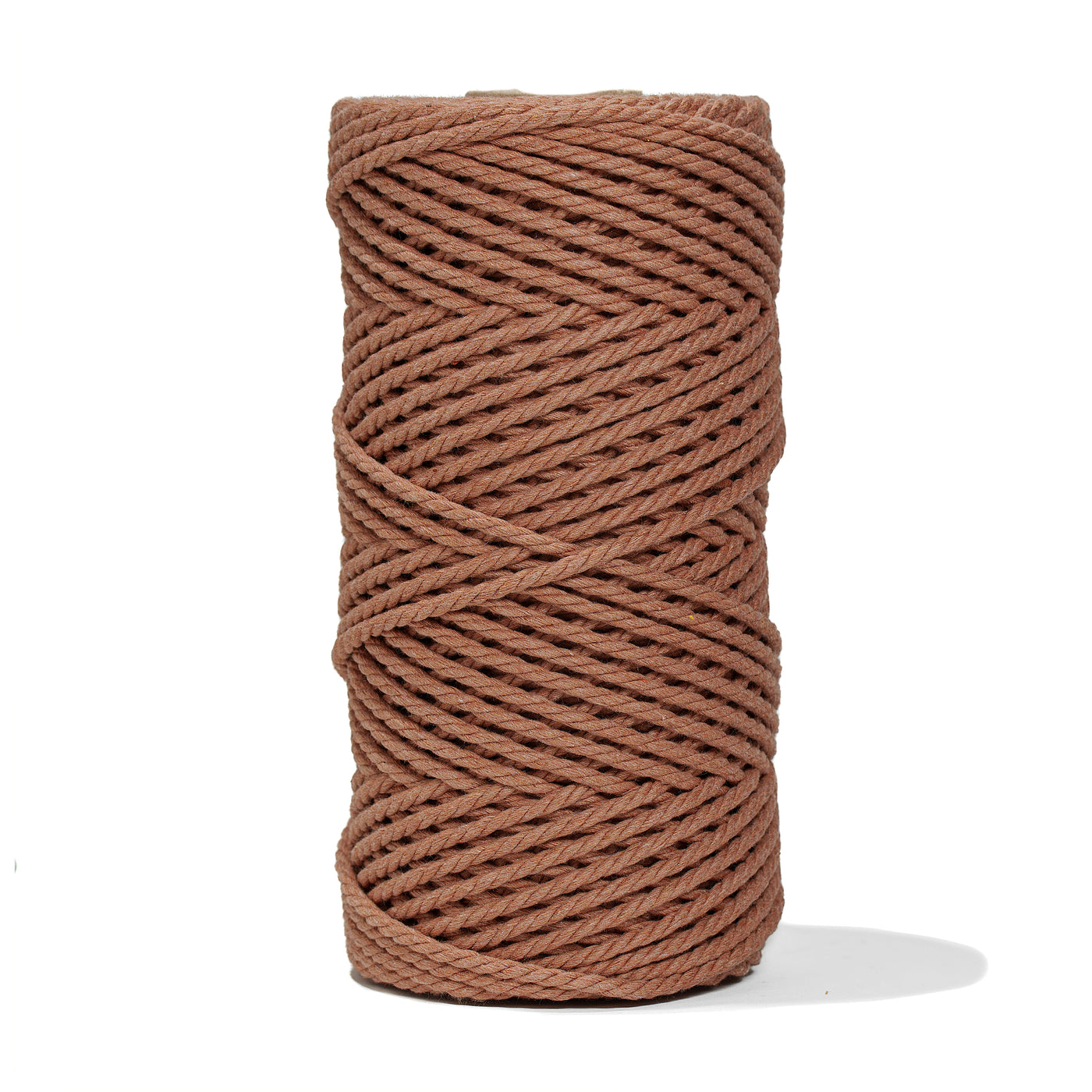COTTON ROPE ZERO WASTE 3 MM - 3 PLY - CANYON COLOR