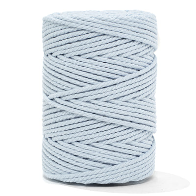 Ganxxet 3mm 3-Ply Recycled Cotton Rope – Macrame & Crochet