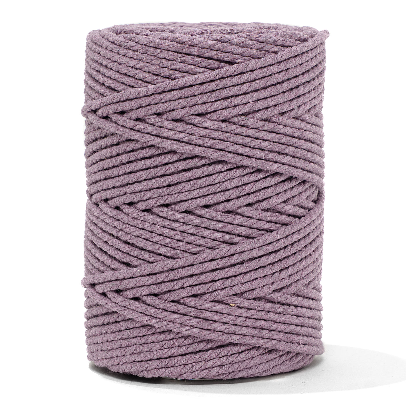 Lavander Rope Ganxxet 3mm 3-Ply Recycled Cotton Rope – Macrame & Crochet