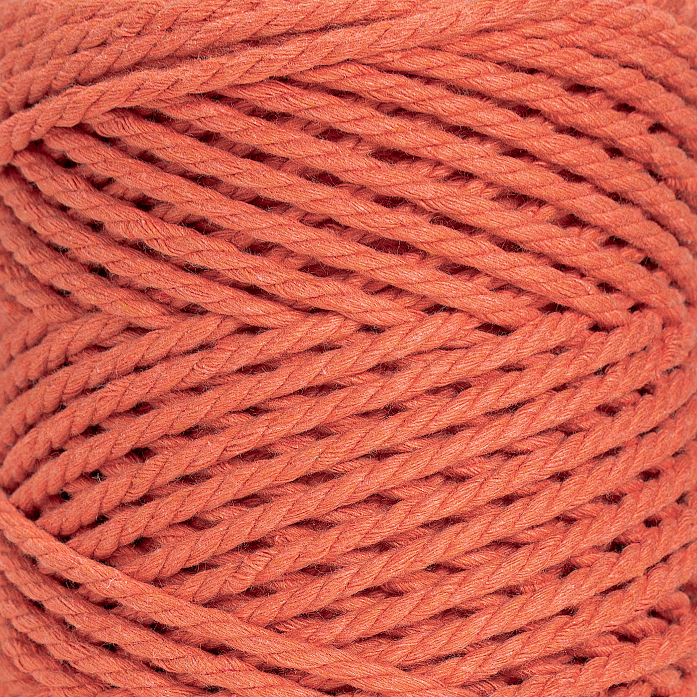 COTTON ROPE ZERO WASTE 3 MM - 3 PLY - SUNSET COLOR