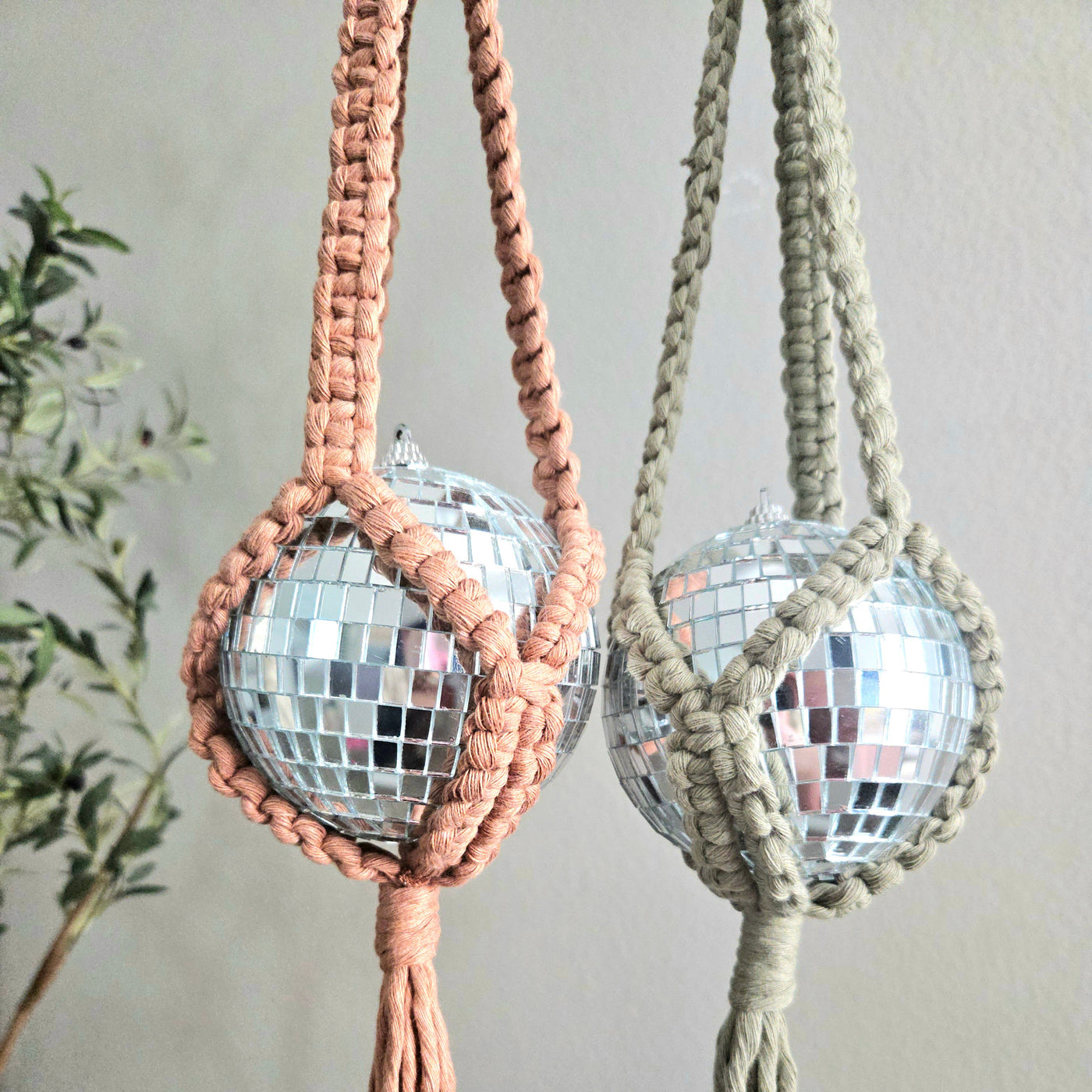 Macrame Disco Hanger DIY Kit by Ganxxet x Cord + Quartz