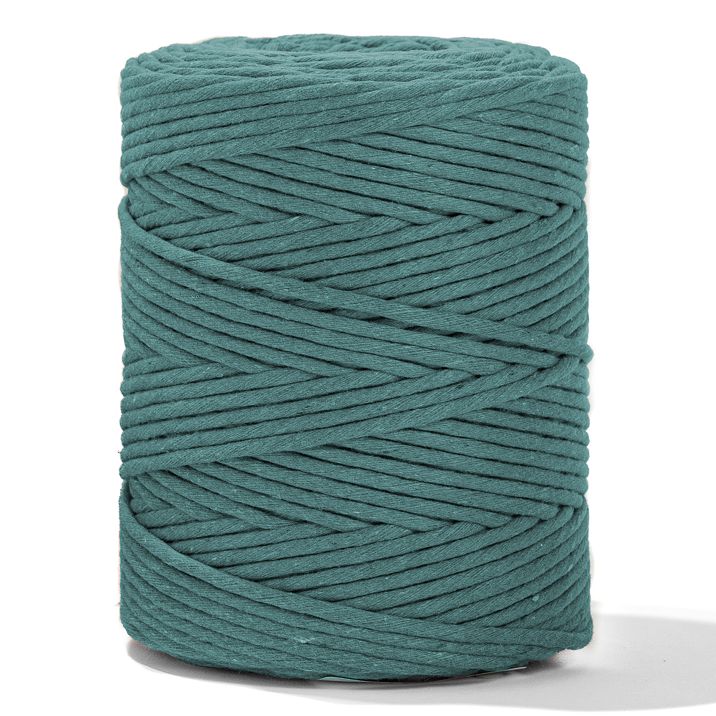 SOFT COTTON CORD ZERO WASTE 4 MM - 1 SINGLE STRAND - JADE COLOR