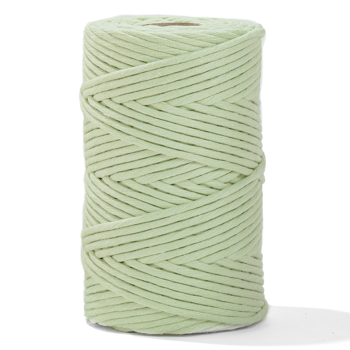 Soft Cotton Cord Zero Waste 4mm Single Strand - Dill Color