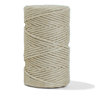 Soft Linen Cord Zero Waste 4mm Single Strand